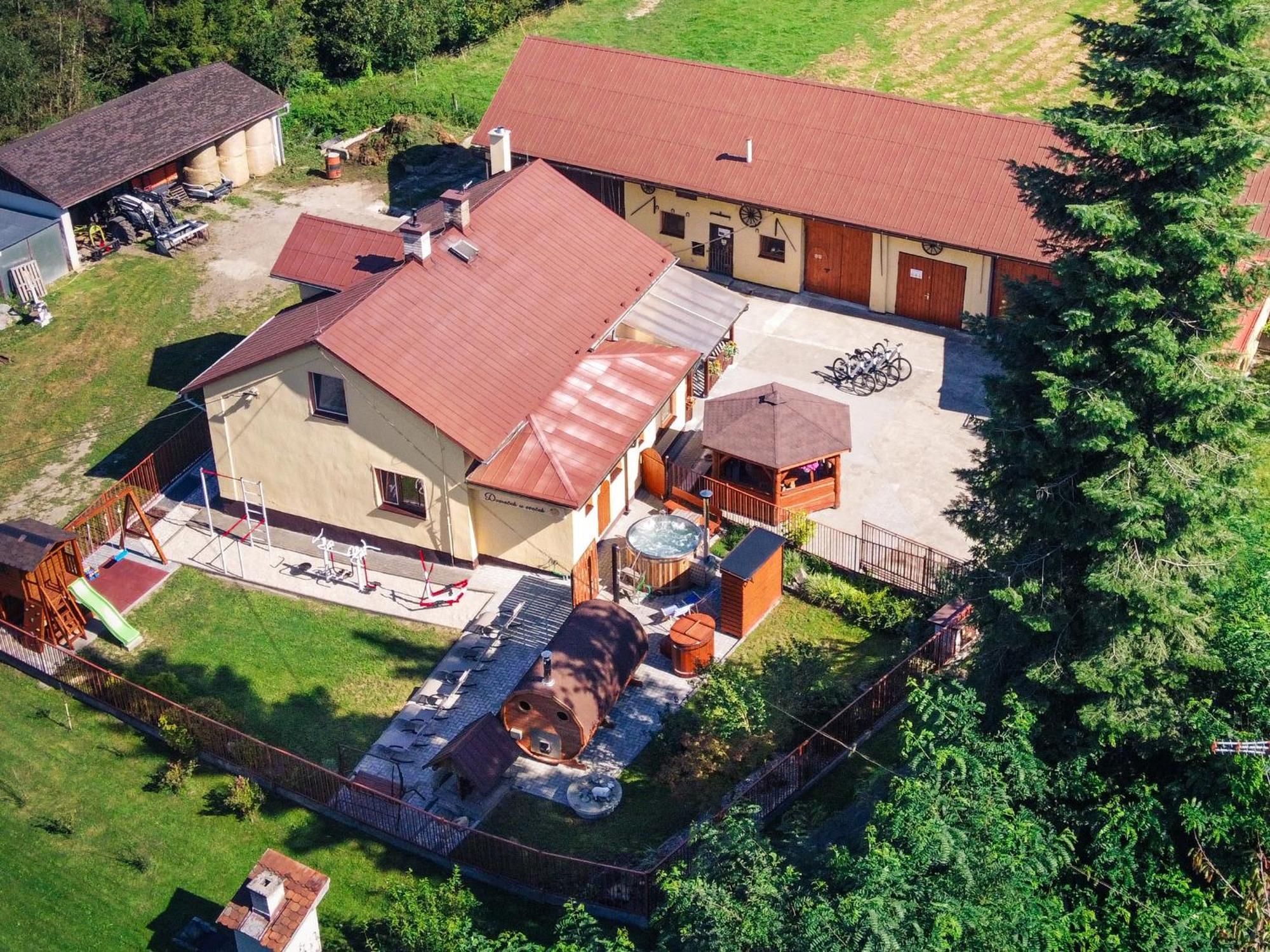 Agroturistika - "Domecek U Ovecek" Villa Horní Těrlicko Dış mekan fotoğraf